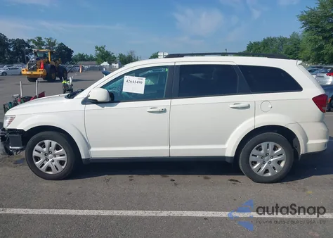 2019 Dodge Journey Se z USA, uszkodzony, nr VIN 3C4PDCBB2KT833341